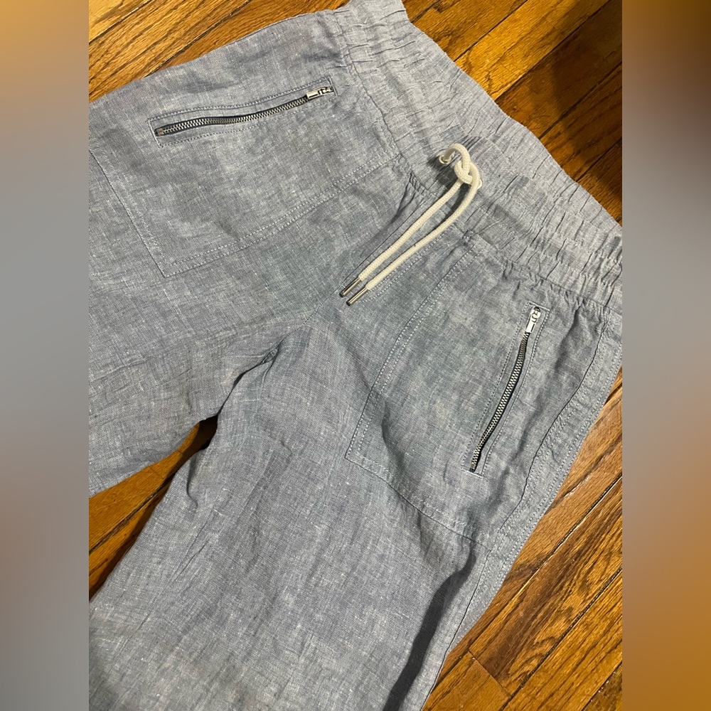 Athleta Cabo Linen Wide Leg Pants | women’s Size 2 - Picture 4 of 6